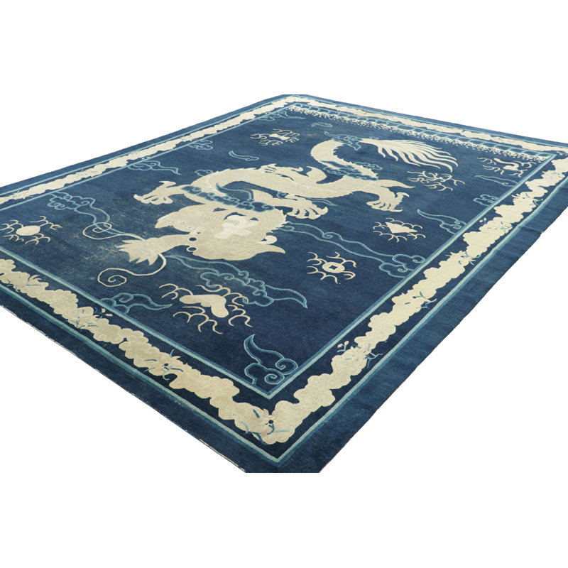 One-of-a-Kind 9'x11'6 Hand Knotted Area Rug