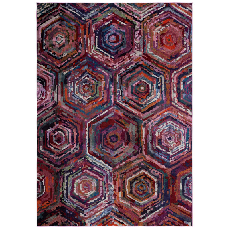 Chana Performance Geometric Rug, Rectangle 8' x 11'