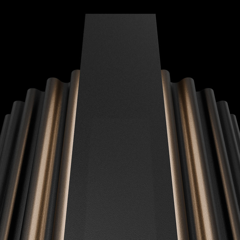 Krimp Dimmable 3000K LED Outdoor Wall Light