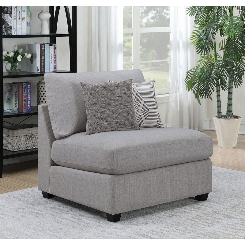 Chaise rembourrée avec accoudoirs avec coussins l 39 po x P 39 po x H 38 po Austin