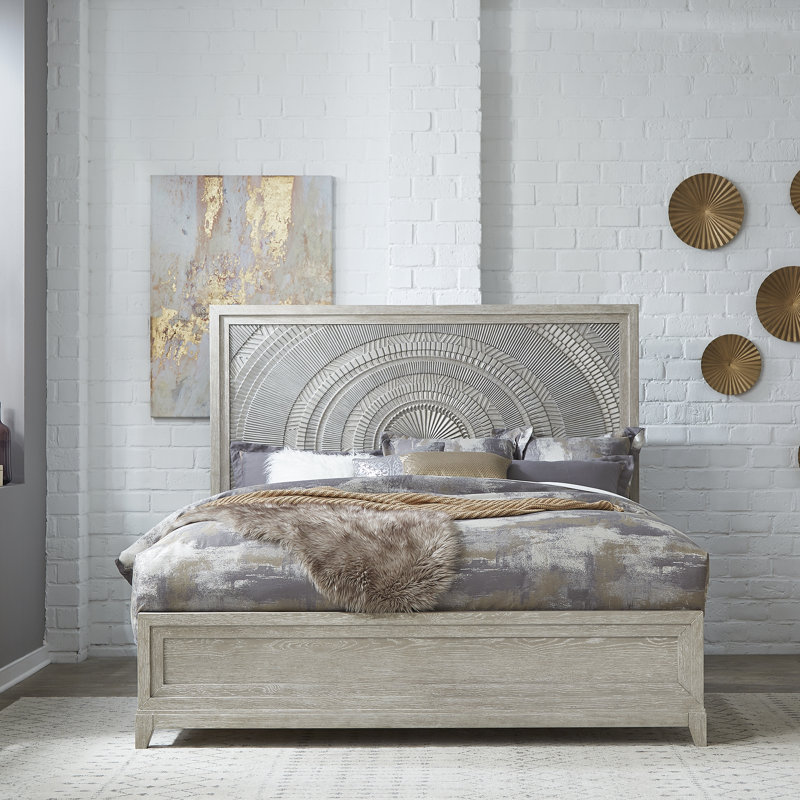 Barjesh King Panel Bed