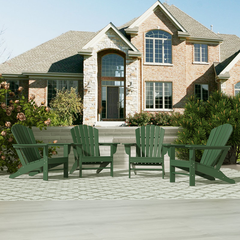Chaise Adirondack en résine Altura, Vert foncé