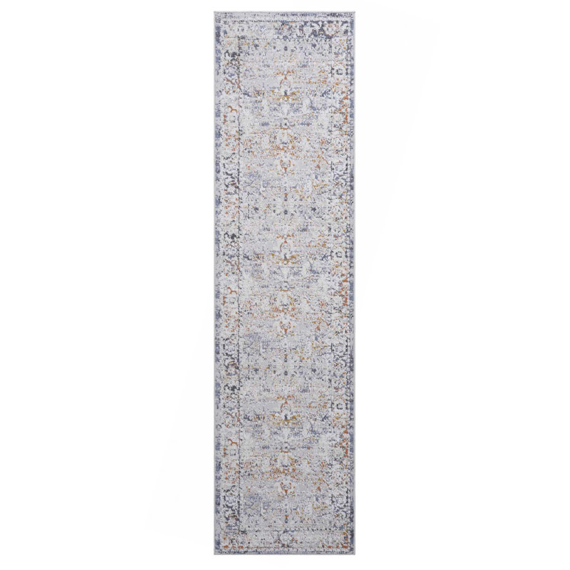 Collection Ivory/Grey/Traditional Non-Shedding Living Room Bedroom Dining Home Office Stylish And Stain Resistant Area Rug