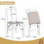48cm H Upholstered Side Chair in Beige