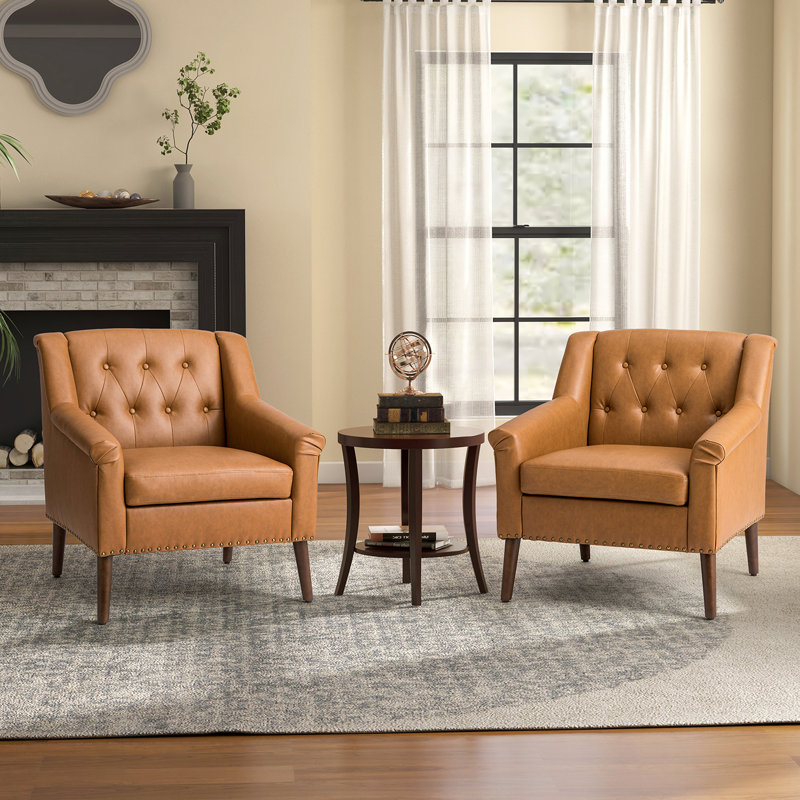 Fauteuil Lyceum, Caramel
