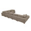 Canapé modulaire en velours côtelé Willesden-1802701850