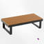 Ensemble de conversation modulaire 4 pièces avec coussins-797571840
