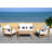 Nidhi Eucalyptus 4 - Person Patio Conversation Set with Cushions-967084680