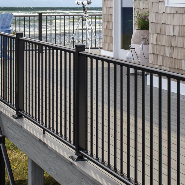 Deckorators Classic Round Aluminum Balusters | Wayfair