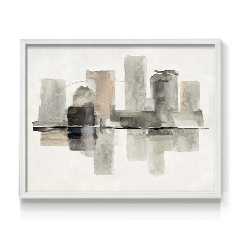 Urban Oasis II - Imprimé encadré - Restickable, H 8 po x l 10 po, Blanc