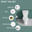 Toilette haute 17 po ADA Comfort