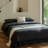 Solid Color Bedding Set, Soft & Comfortable Bed Sheet Set with Pillowcases, Modern Minimalist Bedroom Bedding Collection