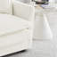 Fauteuil d'appoint moderne avec repose-pieds-1058689090