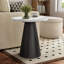 Table d'appoint ronde Housel 22"W en faux marbre