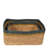 Square Baskets, Seagrass, Set Of 2 Sm: 8X8x4, Lrg: 10.5X10.5X4.5