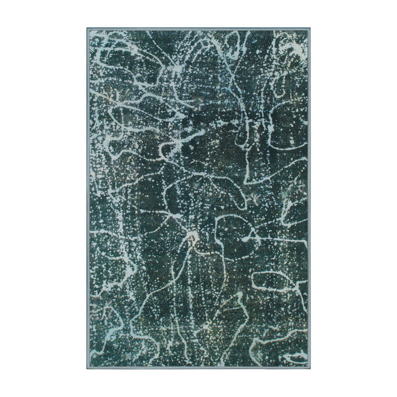 Abstract Indoor Rug, Rectangle 8' x 10'