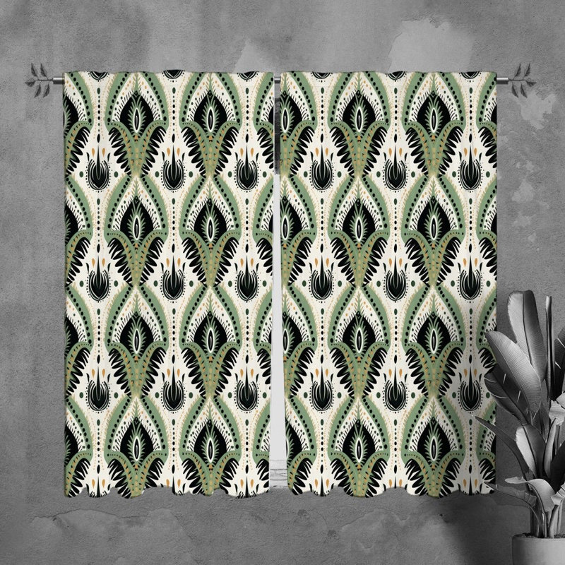 Varinder Room Darkening Curtain Pair, 20" W x 61" L