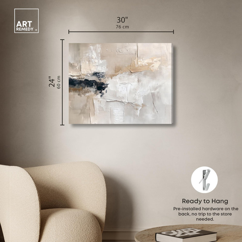 «Dust-Infuse Murals», reproduction d'art sur toile par Art Remedy, H 24 po x l 30 po, Toile tendue avec châssis
