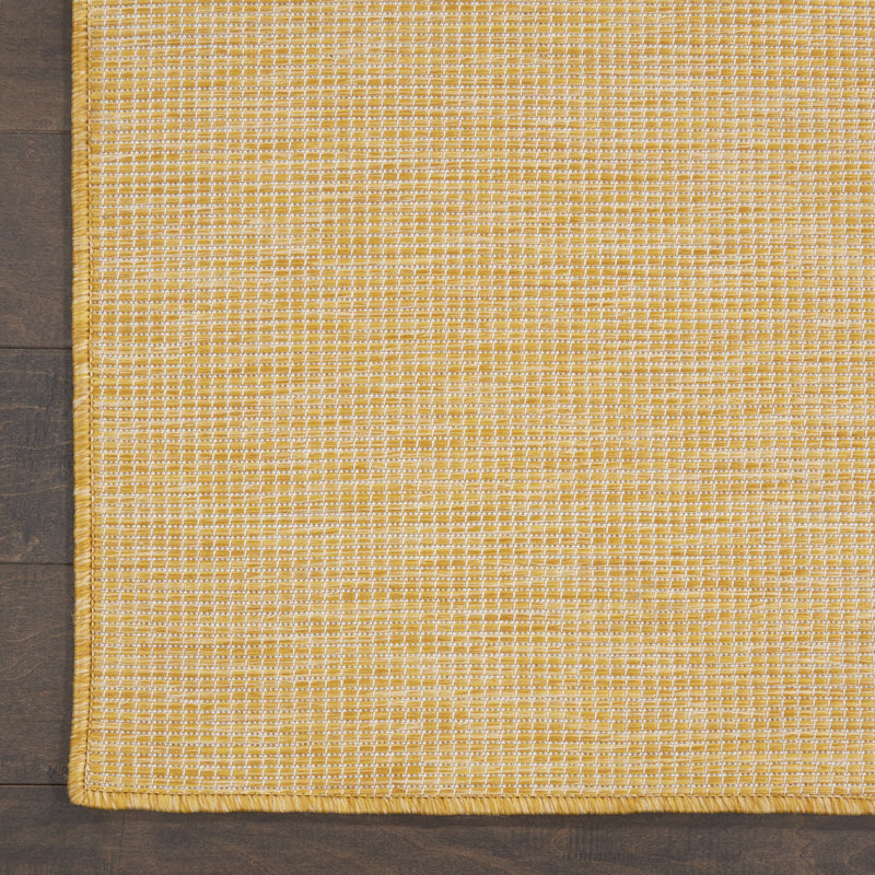 Tapis jaune Mital, Rectangle 4 pi x 6 pi