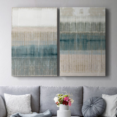 Misty Island I-Premium Gallery Wrapped Canvas -Ready to Hang