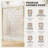 38 - 42 in. W x 71 in. H Pivot Semi-Frameless Shower Door in Brushed Gold with Clear Glass-118349758-123417618