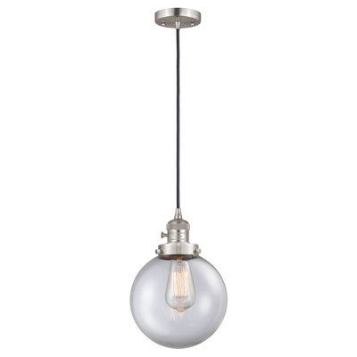 Luminaire suspendu sphère 1 lumière Lorri