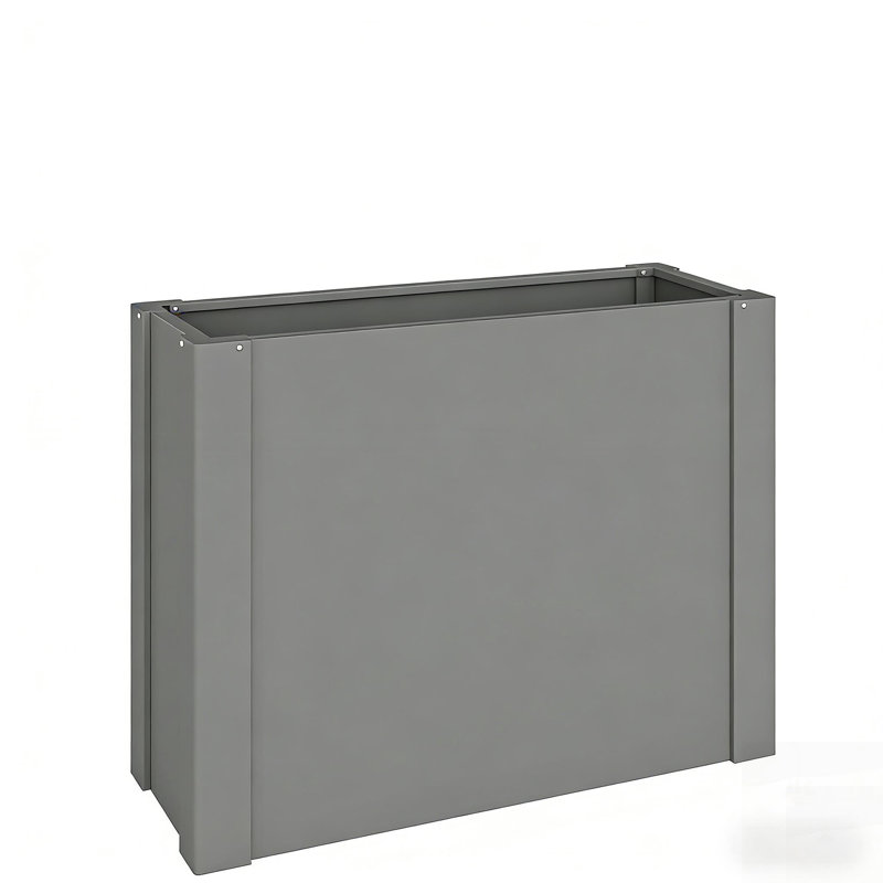 Outdoor Planter Box, Elevated Garden Bed For Easy Gardening And Space Optimization, Gray, 24" H x 31.5" W x 12.2" D