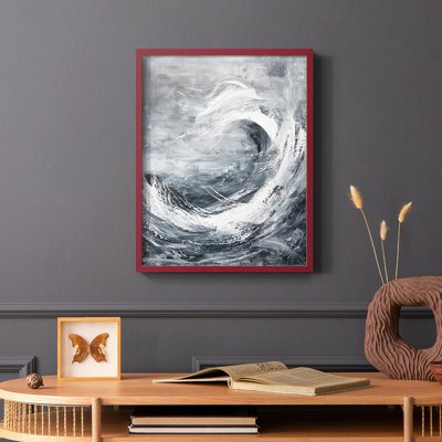 NAUTICAL Series CCXIV - Impression encadrée de qualité supérieure - Prêt à être accroché - Aucun clou requis