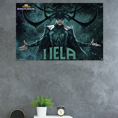 Ragnarok-impression sur papier thor : hela