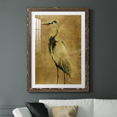 Gold Crane at Dusk II - impression