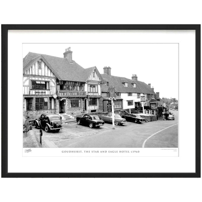 Goudhurst, The Star And Eagle Hotel C1960 - Single Picture Frame Print, 40cm H x 50cm W x 2.3cm D