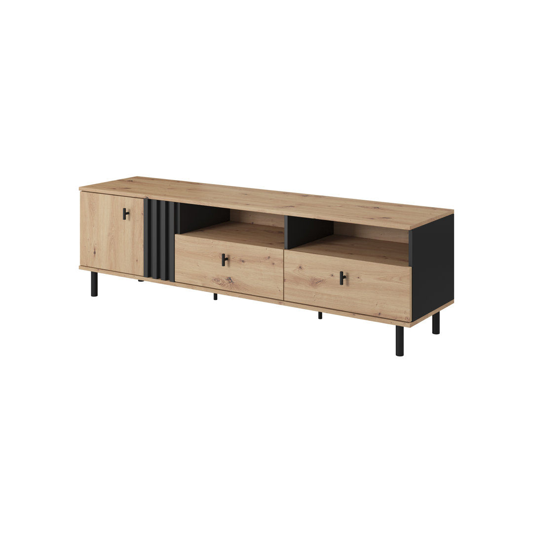 Lehat Unfinished Floating TV Stand for TVs up to 88"