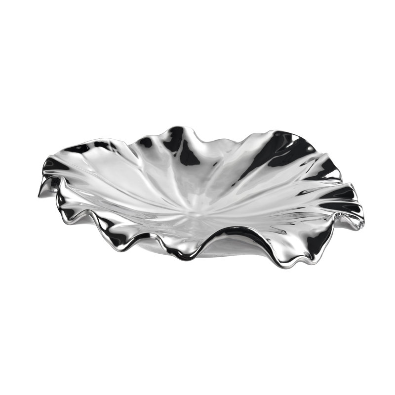 Ensemble de 4 pétales en argent, Argent argent