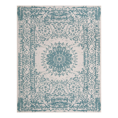 Tapis laminé orné
