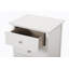 Table de chevet transitionnelle blanche polyvalente-611751105