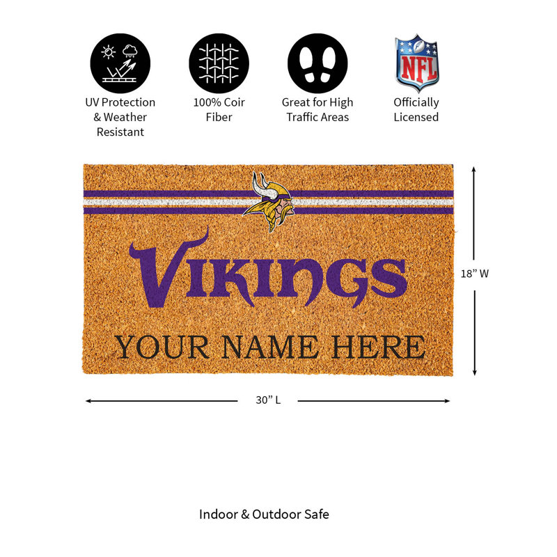 Paillasson Sundoir, NFL Minnesota Vikings, Oui