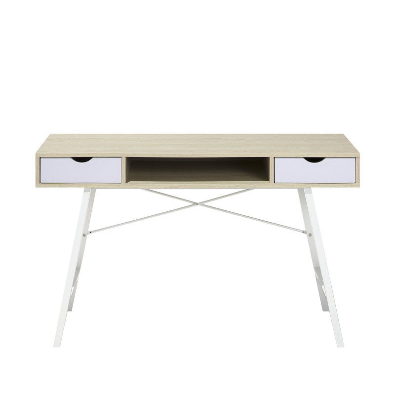 Abram Metal Base Writing Desk