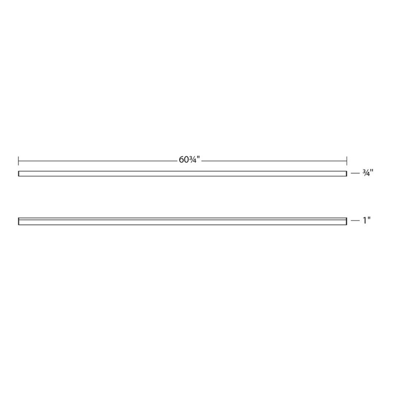 Stix Plus Dimmable LED Bath Bar, Satin Black