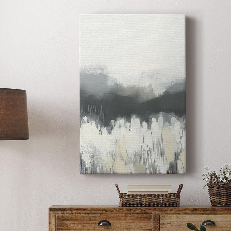 Série ABSTRACT DCCDXLIV - Cavas de galerie sur mesure, H 27 po x l 18 po