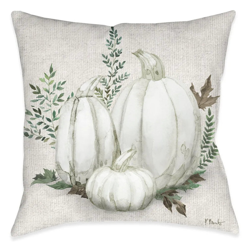 Heirloom Harvest Reversible Throw Pillow