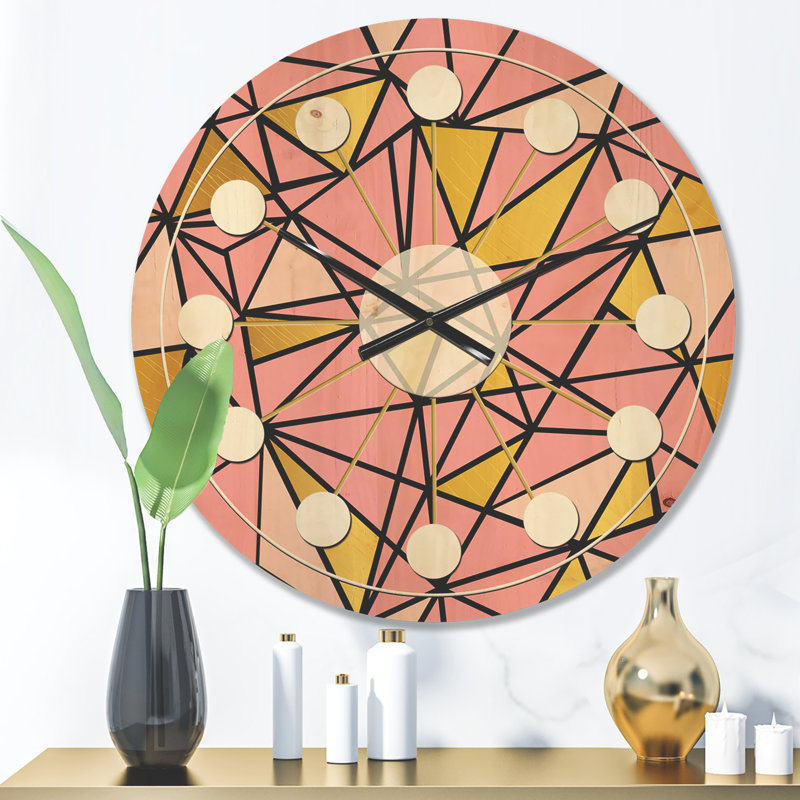 Horloge murale Triangular Design II, Petit