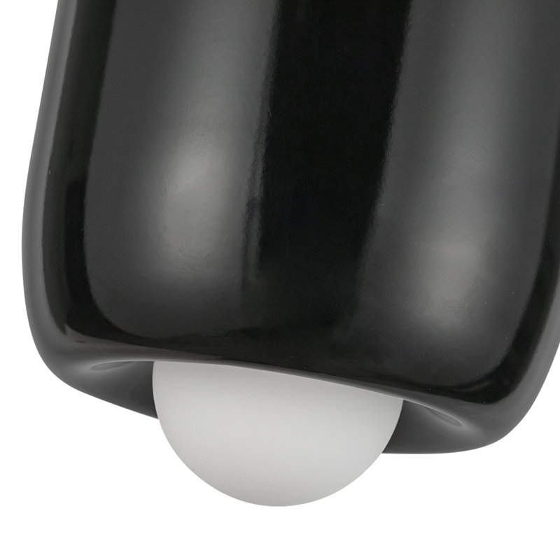 Hayden 1 - Light LED Pendant, Black
