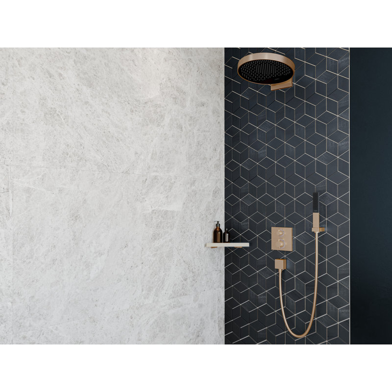 Hansgrohe AddStoris Corner Basket, Polished Nickel
