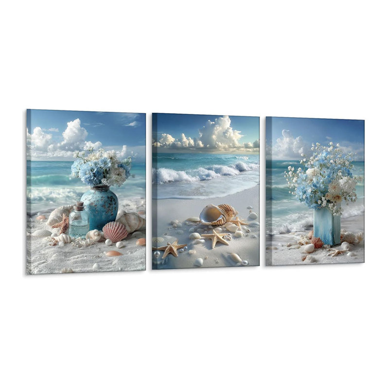 3 Piece Wrapped Canvas Print