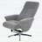 Swivel Recliner with Ottoman
