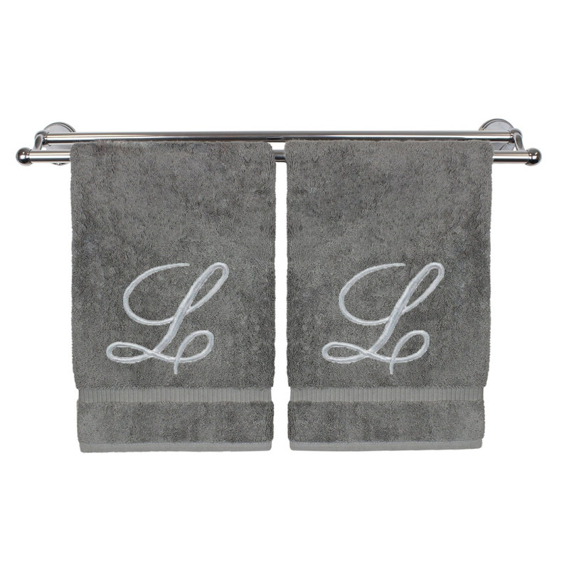 Super Plush Hand Towel, L, Gray/Silver