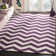 Highbury Chevron Wool Hand Woven Area Rug
