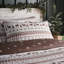 Fusion Christmas Fairisle Duvet Cover Set Natural-134515542