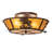 Mica Semi Flush Mount