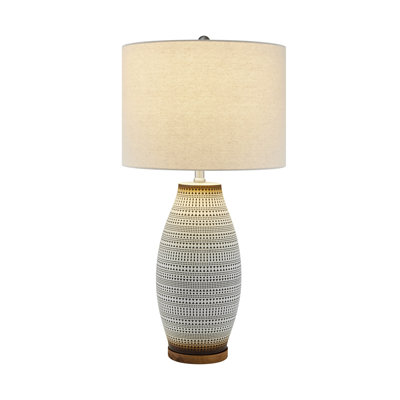 Lampe de table en céramique Kele